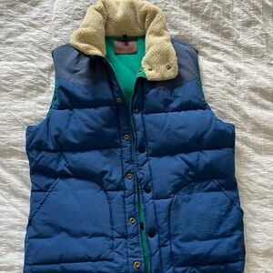 Scotch & Soda Blue and Cream Vest
